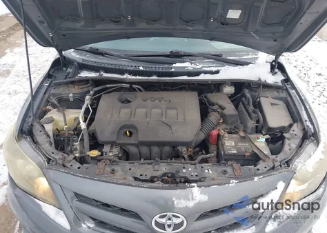 2012 Toyota Corolla S из США, поврежденный, VIN 2T1BU4EEXCC821657